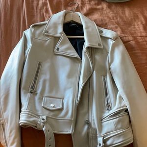 Zara Faux Leather Biker jacket